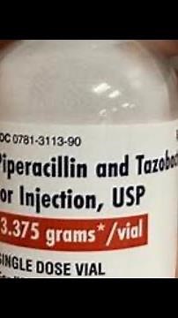 How To Mix Zosyn IV Antibiotic Faster