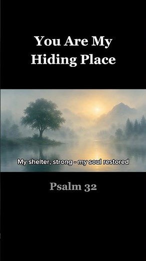 Psalm 32 | Scripture Worship | You Are My Hiding Place
