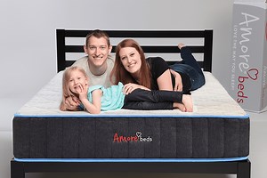 Best Flippable Mattress | Best Hybrid Mattress | Amore 2-Sided Hybrid Copper Flippable - Amore Beds
