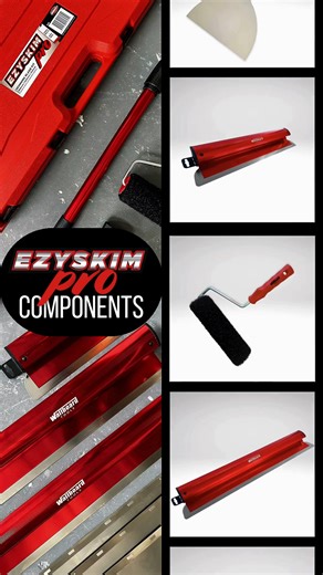 🔥 Get ready… EzySkim Pro Components are almost here! 🔥 Key components of the EzySkim Pro will soon be available soon, making it easier than ever to replace, upgrade or customise your skimming setup. So get ready to top up your kit👌 Tap here for more info 👉 https://tinyurl.com/5ctd24y5 #level5finish #skimming #ezyskimpro #plastering #plasteringtools | Wallboard Tools