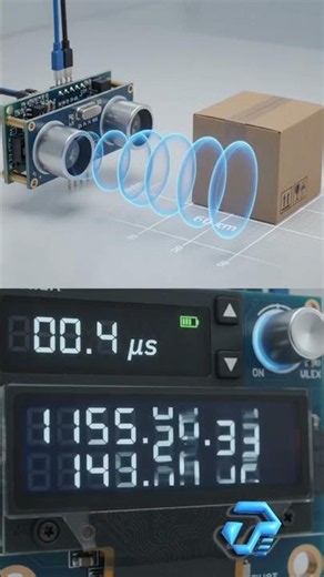 Ultrasonic Sensor Explained in 60 Seconds | Arduino & ESP32 HC-SR04 Tutorial