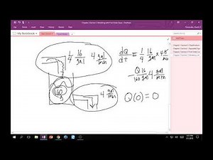 2.3 Modeling with First-Order Equations