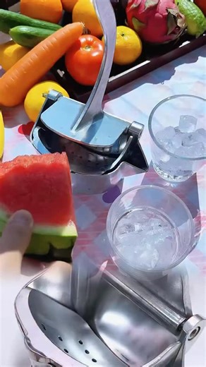 303K views · 2.7K reactions | Making fresh juice at home is a simple and rewarding process 朗  Grab it from the link in my BIO  Follow me and comment JUICE to get all infos sent to your DMs #relief #hook #fruit #fruits #breakfast #freshjuice #amazonfavorites #coolgadgets | Crazyazdeals | Facebook