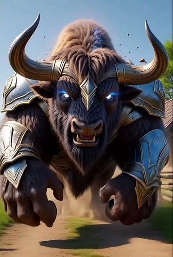 🐂 Epic AI Bull Transformation: Cinematic Animation! 💥