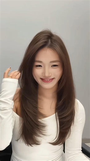 Insane Hair Transformation! 😱✂️ Perfect Face-Framing Layers #Shorts
