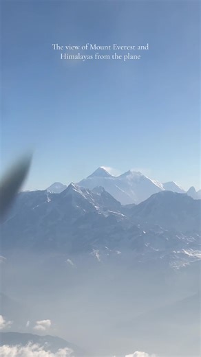 Breathtaking Views of Mount Everest from Above