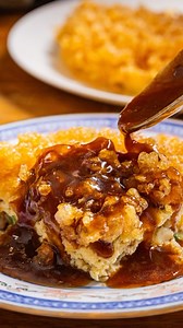 4.2K views · 14 reactions | This egg foo young recipe is an upgrade of the takeout classic, with added notes of inspiration from ChefSteps’ precision scrambled eggs. It’s crispier and craggier, but with a super light texture, and it’s got the signature starch-thickened super savory brown sauce. | ChefSteps | Facebook
