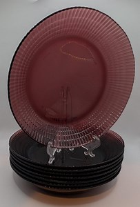Fortecrisa Purple Amethyst Dinnerware Set - Etsy