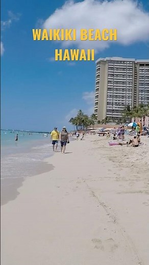 WALKING TOUR WAIKIKI BEACH # #hawaii #travel #beach #ocean