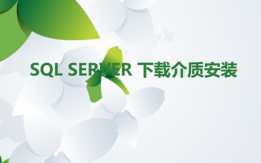 SQL Server 通过下载介质安装