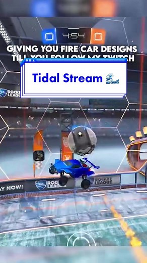 Tidal Stream Rocket League Car Design - RL Designs