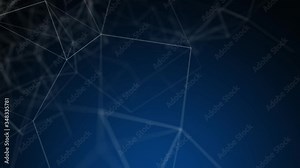 Animated background particulars in stylish cool colors