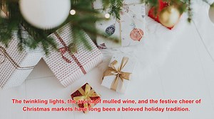 How Do Christmas Markets Adapt To Modern Environmental Concerns?