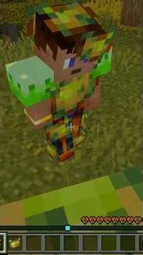 Me and my friend try out the poisonous potato mod in Minecraft 🤨