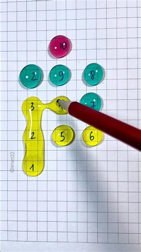 Number Connection Challenge #drawing #maths #games #iqtes #shorts