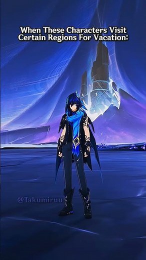 When These Genshin Characters Visit Certain Regions