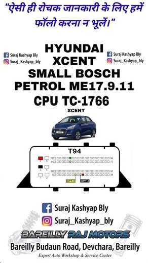 Hyundai Xcent ECU PinoutBosch ME17.9.11 ProgrammingCar Wiring DiagramsECM/ECU Repairing Video