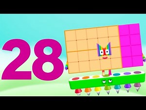 Numberblocks Magic Fanmade - Numberblocks 28 Adventure 1to find Another number Kid Education Cartoon