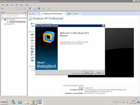 Video VMware Workstation 8 Connect to Server