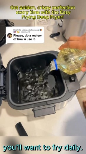 Say goodbye to soggy fries and unevenly cooked wings! With the 1000W Deep Fryer, you’ll get perfectly crispy, golden results every time—whether you’re frying up game-day snacks or party-worthy chips. 🎉 | TechNexus