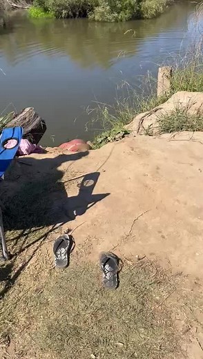 Muddy Fun by the Water: Woman's Comical Adventure