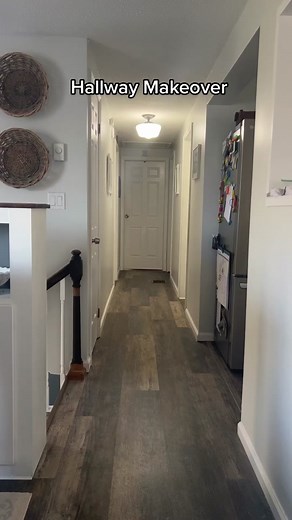 Hallway Makeover in a Raised Ranch Home