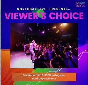 PRESS PLAY ▶️: It's easily become everyone's favorite night of the week: VIEWER'S CHOICE! Wednesday, December 16th at 5:30pm, join us on IG live @northbayadventure for trivia, discussion and a talent showcase. Remember to bring your A game and your friends. And as always, see you there! | NorthBay Education