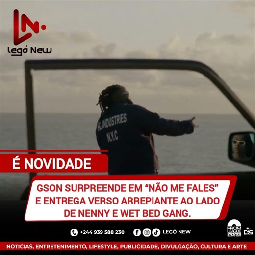 GSON SURPREENDE EM “NÃO ME FALES” E ENTREGA VERSO ARREPIANTE AO LADO DE NENNY E WET BED GANG