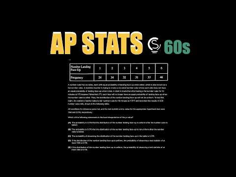 2024 AP Statistics MCQ 24 in 60s ⏱️ | P-Value Interpretation