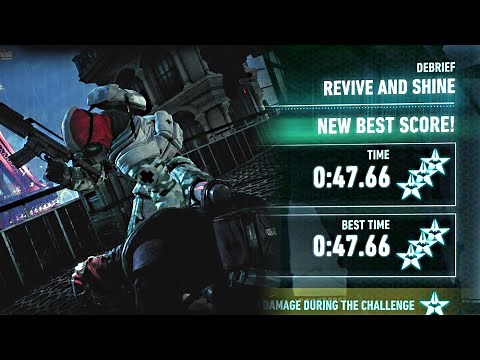 Batman Arkham Knight | AR Challenges · Predator - Revive and Shine · 3 Stars 0:47.66