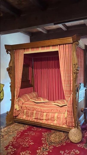 Medieval Bedroom Inside Vianden Castle