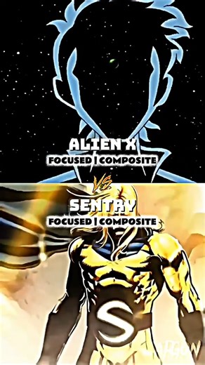 ALIEN X VS SENTRY | #ben10 #marvel #alienx #sentry #wisedit #battle #comics #cartoon #ARGON
