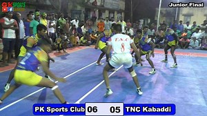 245K views · 6.6K reactions | very interesting junior kabaddi match,சமபலத்தோடு மோதும் இரண்டு ஜூனியர் அணிகள், Junior Championship Kabaddi Final Match | pk sports club jolarpettai Tirupathur vs TNC kabaddi Team puliyakannu Ranipettai, #Kabaddi #kabaddi_video #junior_boys #junior_championship #indiansports #pksports #TNC | GK Sports Kabaddi | Facebook