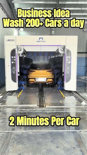 Full Automatic Car Wash Machine Installation & Demo | Vietnam Business Case