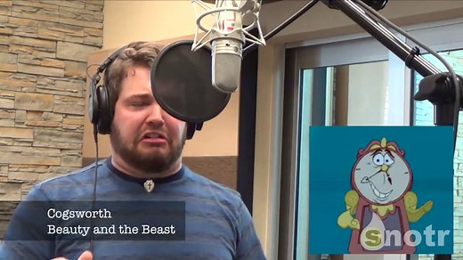 Let it Go with different Disney/Pixar character voices