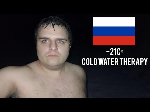 Russia, my walk after an ice bath at -21C°