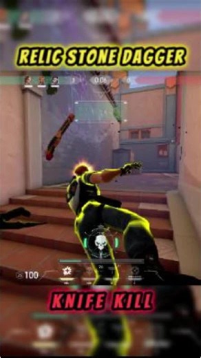 Relic Stone Dagger Highlights in Valorant Gameplay