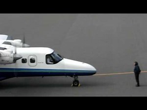 新中央航空 ドルニエエンジン始動