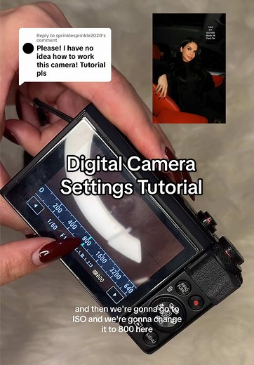Canon G7X Camera Settings Tutorial