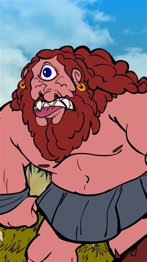 Polyphemus the terrifying Cyclops