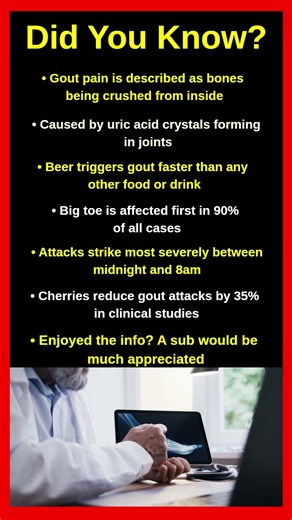 The Shocking Truth About Gout Nobody Warns You About 🦴⚠️😱