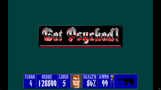 【怀旧游戏】Wolfenstein 3D的开荒视频，E2F4