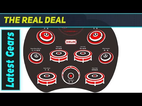 Portable Electronic Drum Kit: Your Ultimate On-The-Go Rhythm Machine!