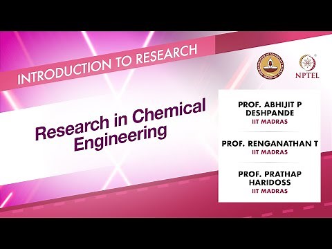 Research in Chemical Engineering