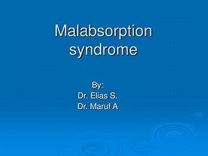 PPT - Malabsorption syndrome PowerPoint Presentation, free download - ID:334293