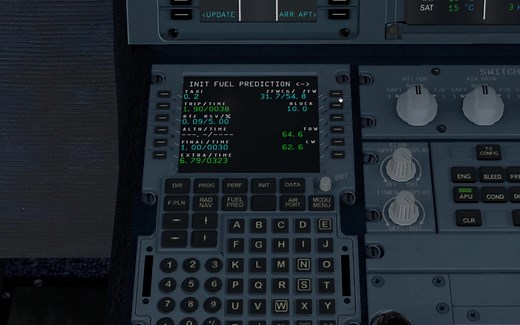 Xplane 11: 空客mcdu设置详解