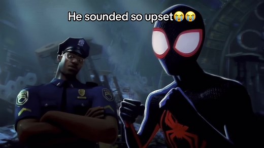 “☹️☹️Spider-Man why did u create that guy?☹️” #fyp #spiderman #spidermanacrossthespiderverse #miles #milesmorales #thespot #spidermanacrossthespiderversespot #foru #foryou#foryourpage