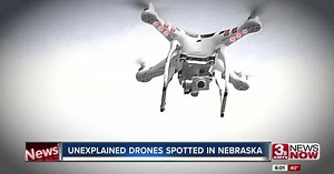 Unexplained mystery drones spotted in Nebraska