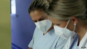 German hospital staff pushed to their limits
