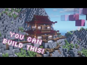 How to build a Japanese Temple - Minecraft Tutorial